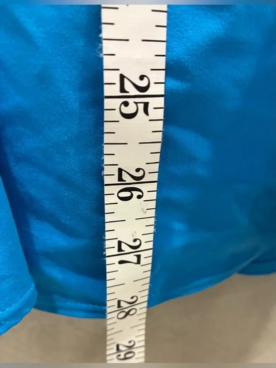 NWT JoyLab Blue Active Dress Sleeveless Built-In Shorts side Stripes Size XXL - Picture 7 of 7